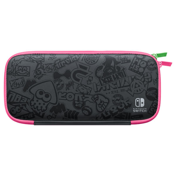 Nintendo Splatoon 2 Edition Cover Sort, Grøn, Lyserød
