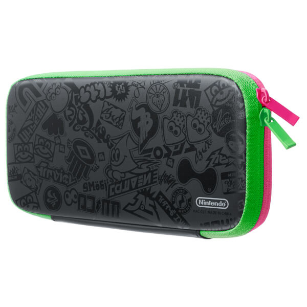 Nintendo Splatoon 2 Edition Cover Sort, Grøn, Lyserød