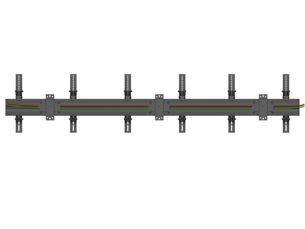 Multibrackets 4078 skærmbeslag til skiltning 165,1 cm (65") Sort