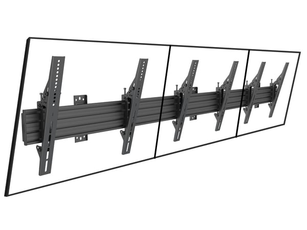 Multibrackets 4078 skærmbeslag til skiltning 165,1 cm (65") Sort