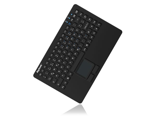KeySonic KSK-5230 IN (DE) tastatur Kontor USB QWERTZ Tysk Sort