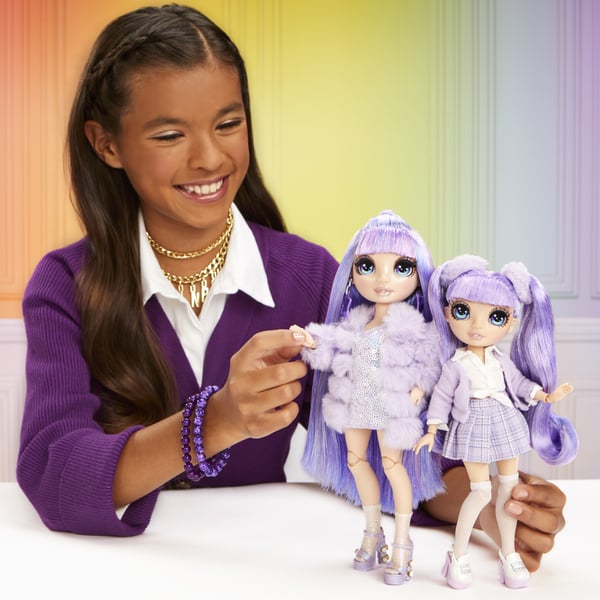Rainbow High Junior High Fashion Doll - Violet Willow (Purple)