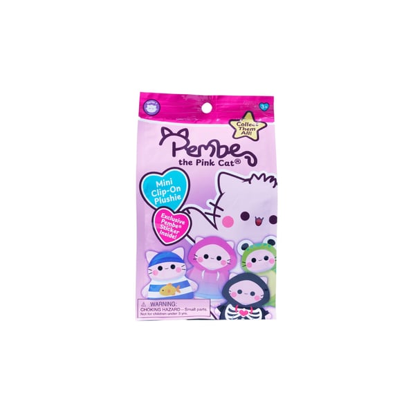 Pembe - Blind Bag Clip On Plush