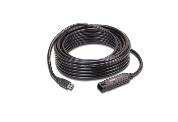 ATEN UE3310-AT-G USB-kabel USB 3.2 Gen 1 (3.1 Gen 1) 10 m USB A 5 Gbit/sek. Sort