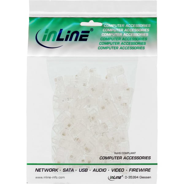 InLine 73098L kabelsamler RJ45 Transparent