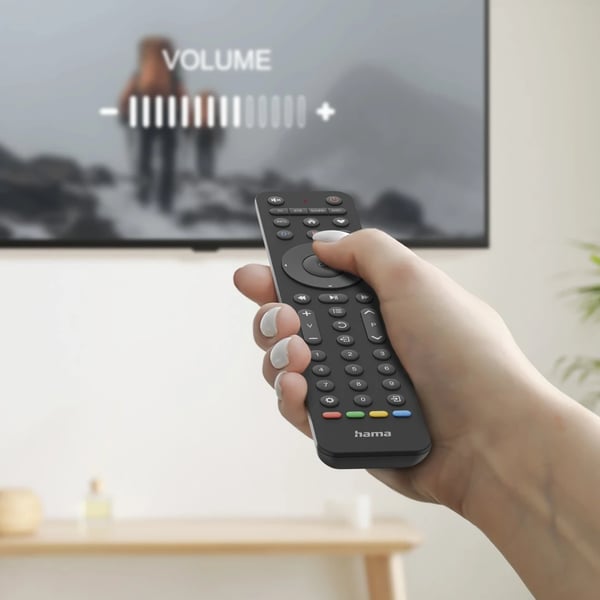 Hama 00221053 fjernbetjening IR trådløs TV Tryk på knapper