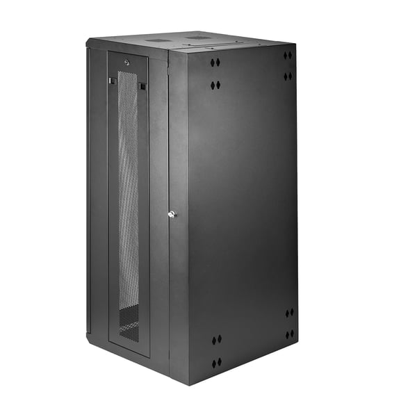 StarTech.com RK2620WALHM stativ 26U Vægmonteret stativ Sort