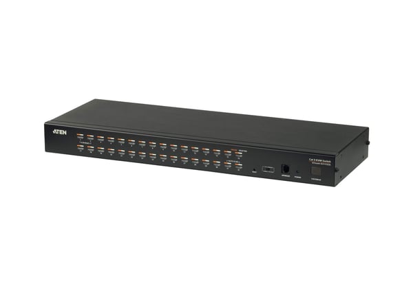 ATEN 32-portars multigränssnitt (DisplayPort, HDMI. DVI, VGA) Cat 5 KVM-switch