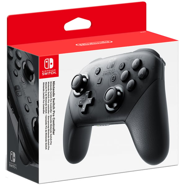 Nintendo Switch Pro Controller Svart Bluetooth Spelplatta Analog / Digital Nintendo Switch, PC