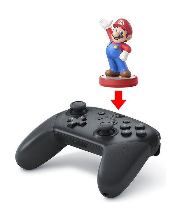 Nintendo Switch Pro Controller Svart Bluetooth Spelplatta Analog / Digital Nintendo Switch, PC