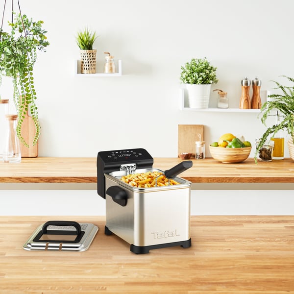 Tefal Family Pro FR507D Enkelt 4 L Enkeltstående 2400 W Frituregryde Rustfrit stål