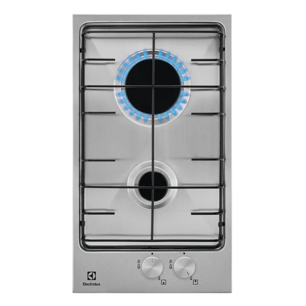 Electrolux EGG3222N Rustfrit stål Indbygget 29 cm Gaskomfur 2 zone(s)