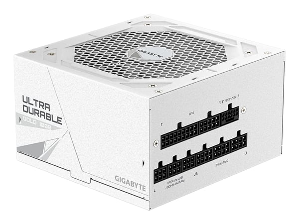 GIGABYTE UD1000GM PG5 V2 ICE enhed til strømforsyning 1000 W 20+4 pin ATX ATX Hvid