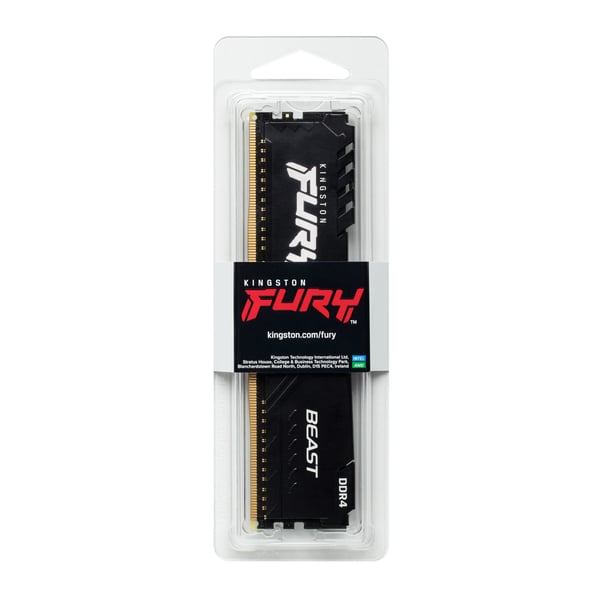 Kingston Technology FURY Beast RAM-minnen 16 GB 1 x 16 GB DDR4 3200 MT/s 288-pin DIMM