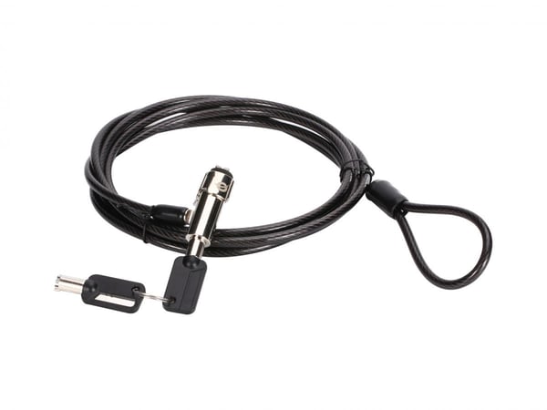Conceptronic CUSTODIO02BN kaapelilukko Musta 1,8 m Conceptronic CUSTODIO02BN kaapelilukko Musta 1,8 m