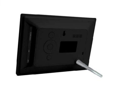 Braun DigiFrame 711 digitala fotoramar Svart 17,8 cm (7")