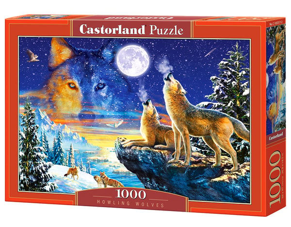 Castorland Howling wolves 1000 pcs Puslespil 1000 stk Dyrelivet