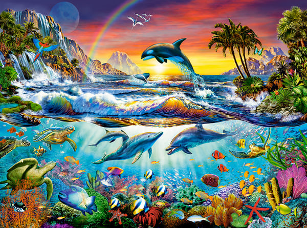 Castorland Paradise Cove 3000 pcs Puslespil 3000 stk Fe