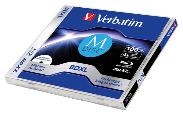 Verbatim 43833 blank Blu-ray disk BDXL 100 GB 1 stk