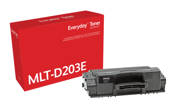 Everyday™ Mustavalko Toner by Xerox compatible with Samsung MLT-D203E, High capacity