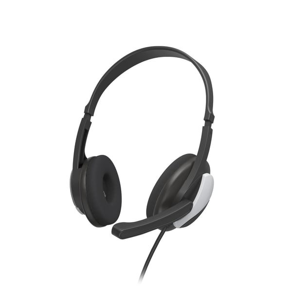 Hama HS-P100 V2 Headset Kabel Huvudband Kontor/callcenter Svart