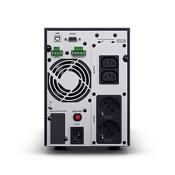 CyberPower OLS1500EA UPS-enhed Dobbeltkonvertering (online) 1,5 kVA 1350 W 4 AC stikkontakt(er)