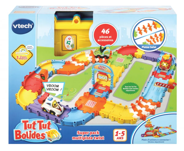 VTech Tut Tut Bolides 80-524405 utbildningsleksaker