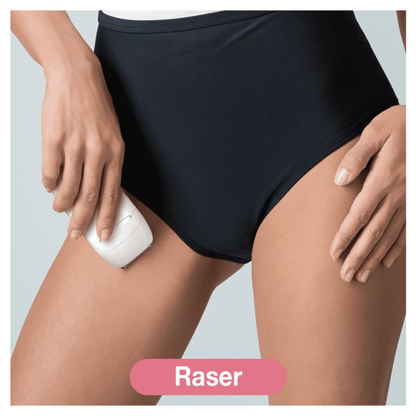 Braun Silk-épil 5 Wet&Dry 81683689 hårfjerner 28 pincetter Hvid, Lyserød