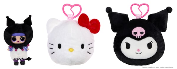 L.O.L. Surprise! Loves Hello Kitty Reversible Plush Surprise