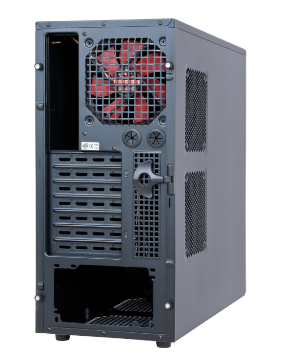 Chieftec LF-02B-OP datorväskor Midi Tower Svart