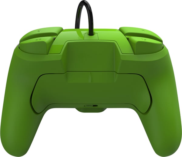 PDP REMATCH: Super Mario Retro Sort, Grøn, Hvid USB Gamepad Analog/digital Nintendo Switch, Nintendo Switch OLED