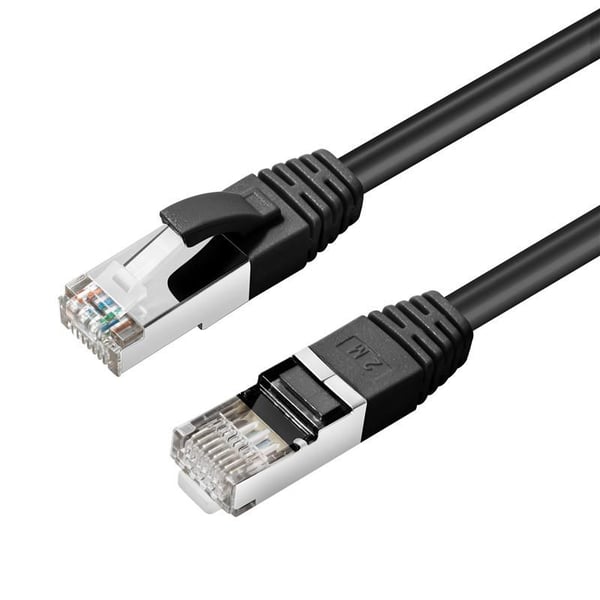 Microconnect SSTP610S netværkskabel Sort 10 m Cat6 S/FTP (S-STP) Rund