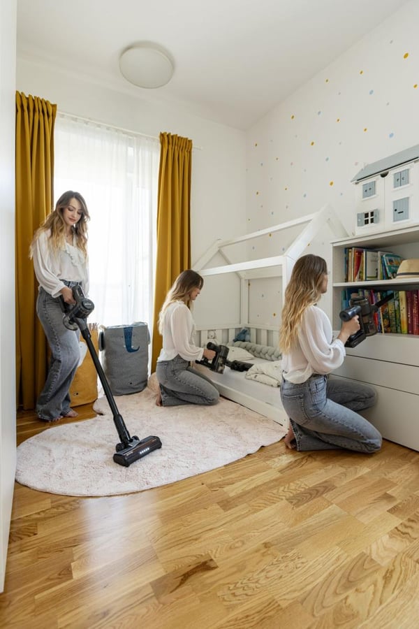 Gorenje SVC222480AA 2-in-1-varsi-imuri Akku Kuiva Pussiton 0,701 L 250 W Puuhiili