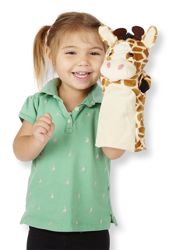 Melissa & Doug Zoo Friends Hand Puppets