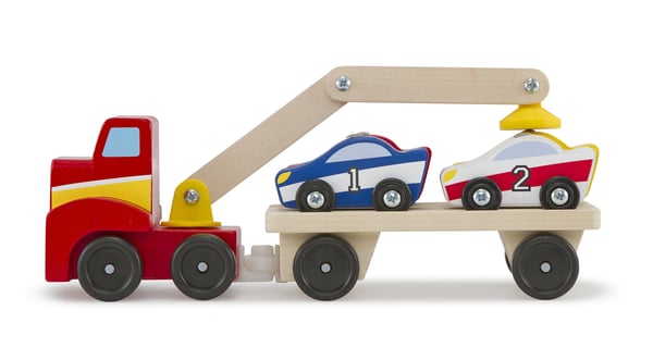 Melissa & Doug Magnetic Car Loader