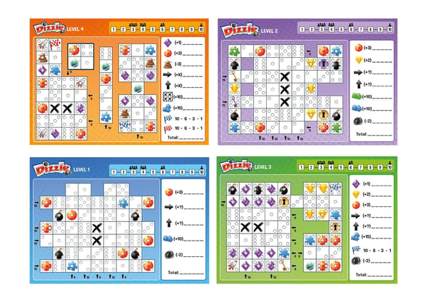 Schmidt® Spiele 49352 lautapeli Dizzle Strategia