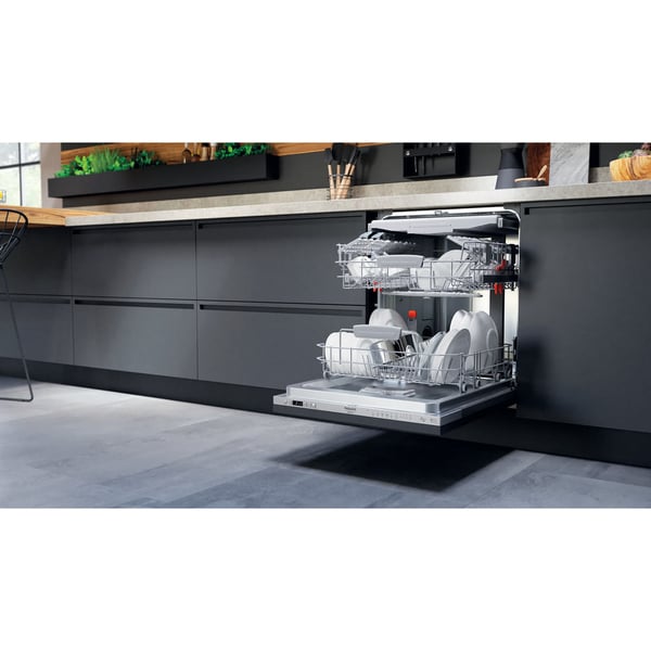 Hotpoint H0I D534A S Fuldt indbygget 14 kuverter