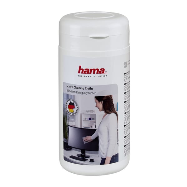 Hama Office-Clean Screen Cleaning Cloths LCD/TFT/Plasma Våtservetter för rengöring av utrustning