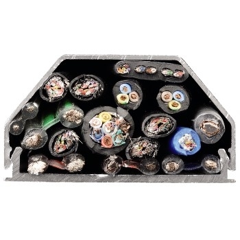 Hama Aluminium Cable Duct, silver ledningskanalsystem