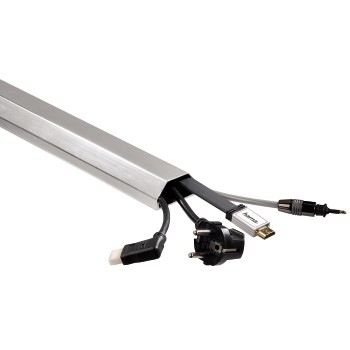 Hama Aluminium Cable Duct, silver ledningskanalsystem
