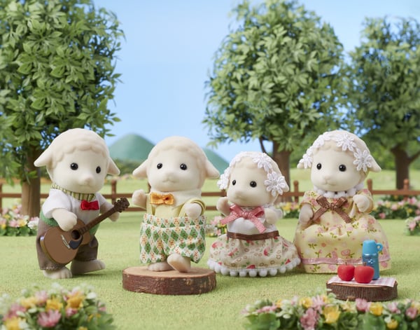 Sylvanian Families Familjen får