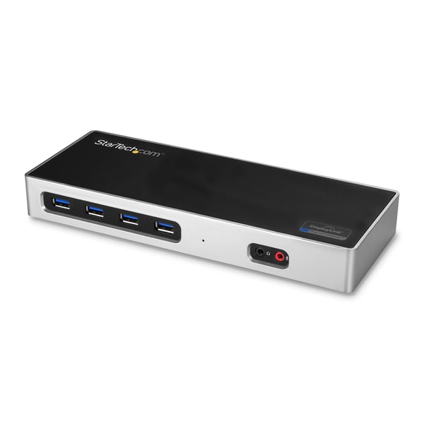 StarTech.com DK30A2DH kannettavien tietokoneiden telakka ja porttitoistin Langallinen USB 3.2 Gen 1 (3.1 Gen 1) Type-C Musta, Hopea StarTech.com DK30A2DH kannettavien tietokoneiden telakka ja porttitoistin Langallinen USB 3.2 Gen 1 (3.1 Gen 1) Type-C Musta, Hopea