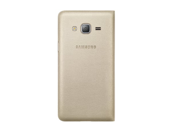 Samsung EF-WJ320 mobiltelefonfodral 12,7 cm (5") Utbytbara fodral Guld
