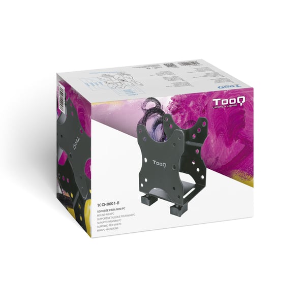 TooQ TCCH0001-B All-in-one tietokoneen /työaseman kiinnitys & teline 5 kg Musta