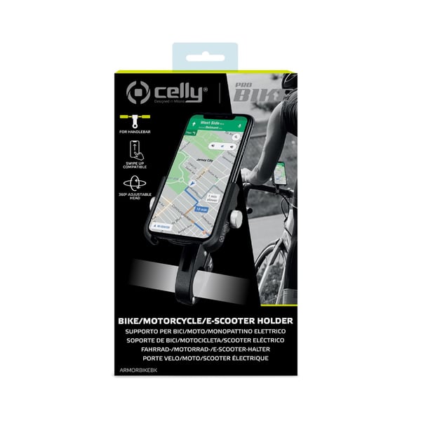 Celly Armor Bike Passiv hållare Mobiltelefon / smartphone Svart
