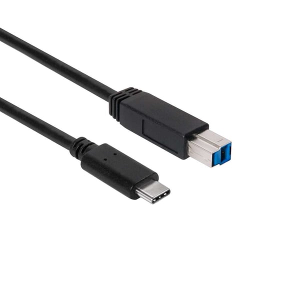 Musta Club3d Usb 3.1 Gen2 Type-C To Type-B Cable Male/Male, 1 M./ 3.3 Ft.