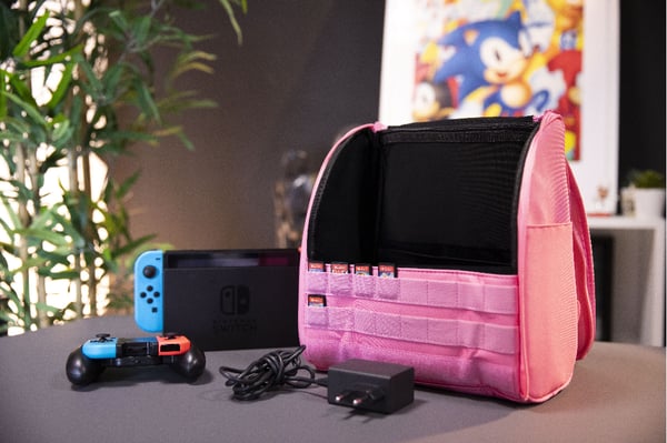 Konix Unik Be Love Rygsæk Nintendo Lyserød