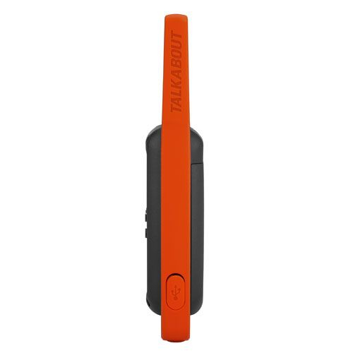 Motorola Talkabout T82 tvåvägsradio 16 kanaler 446 - 446.2 MHz Svart, Orange