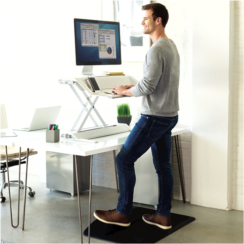 Fellowes 8707101 ergonomisk matta Rektangulär 898,5 x 596,9 mm