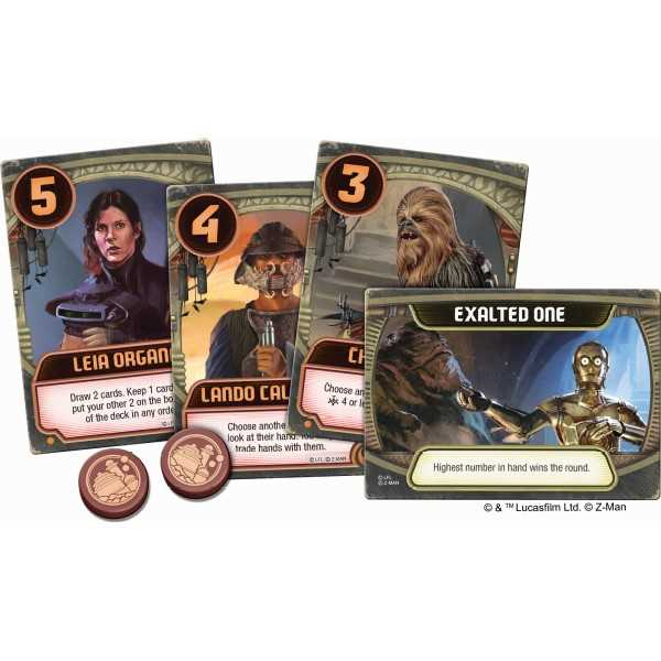 Asmodee Love Letter Star Wars Jabba's Palace: A Game Star Wars Jabba's Palace: A Love Letter Game Kortspil